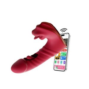 GALAKU Vibrating Tongue Licking Massager AI Version for Female Clitoral G-Spot Sex Toy
